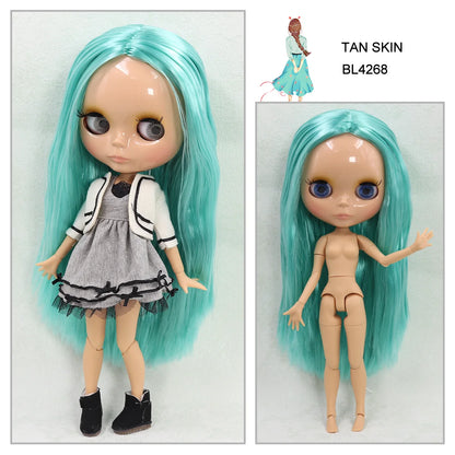 1/6 BJD Tan Skin Jointed Doll 30cm