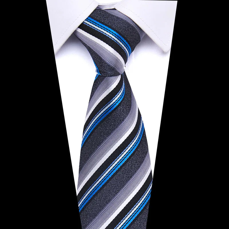 Dark Blue 8cm Fashion Tie Wedding Luxury Gift