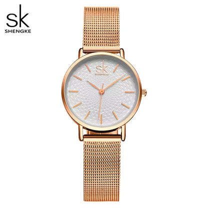 Luxury Slim Stainless Steel Women's Watch