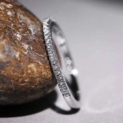 Women's Cubic  Zircon Minimalist Ring