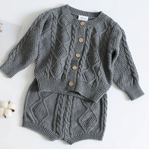 Baby Girls Cardigan Knitted Sweater