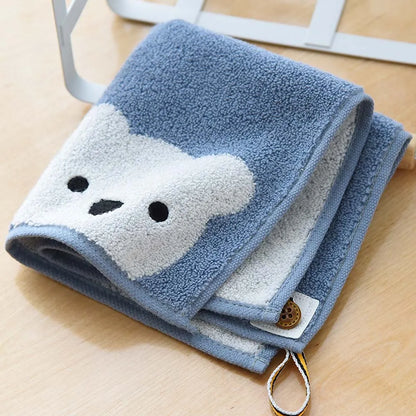 Cute Cartoon Bear Cotton Baby Towels