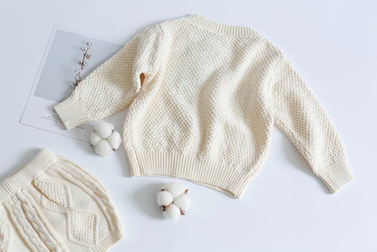 Baby Girls Cardigan Knitted Sweater