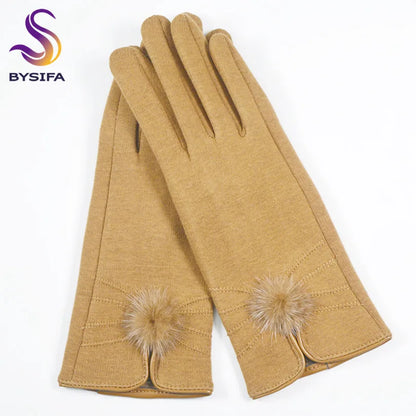Women's Winter Touchscreen Windproof Gloves -  Cold-Resistant Cycling & Sports Gear