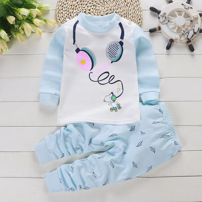 0-18m Newborn Baby Girl Clothes Long-sleeved Jumpsuit