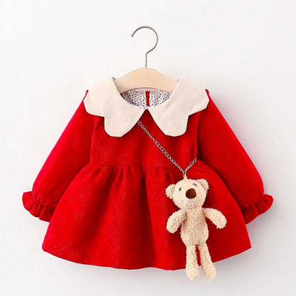 Robe à manches longues Melario pour bébé fille