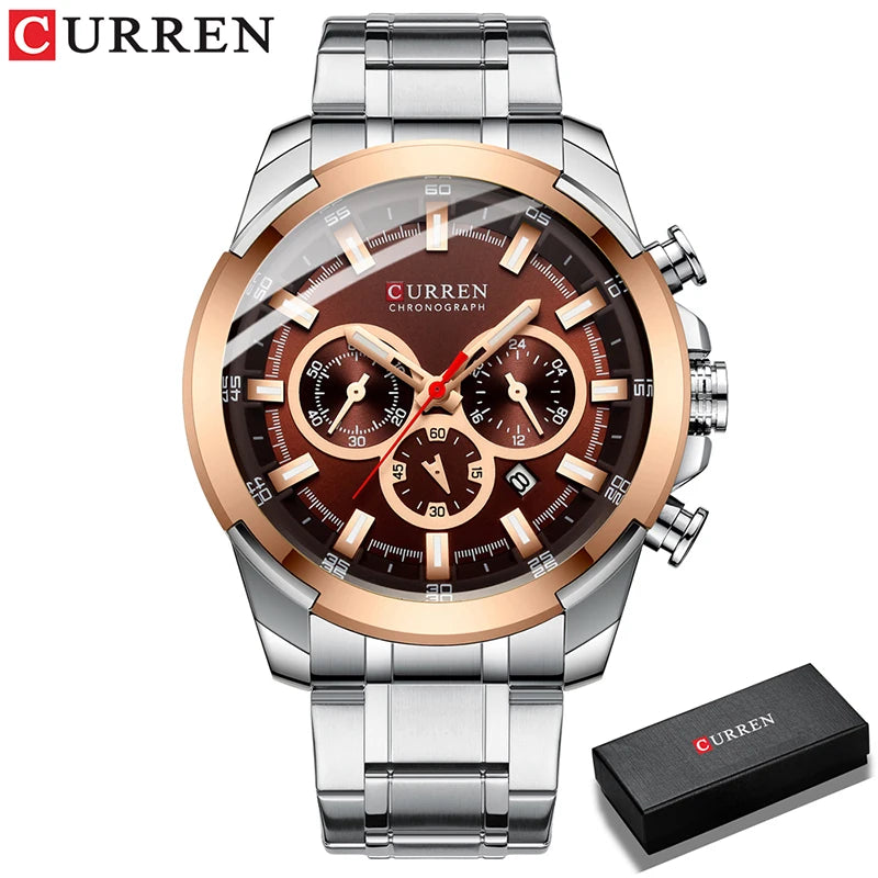 Luxury CURREN Quartz Men's Watch