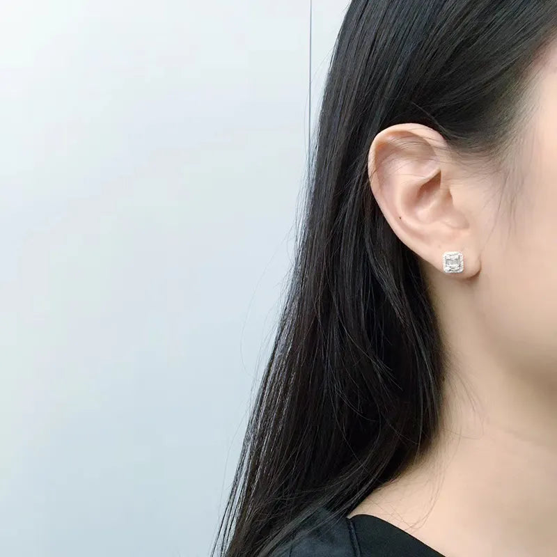 Boucles d'oreilles géométriques pour femmes