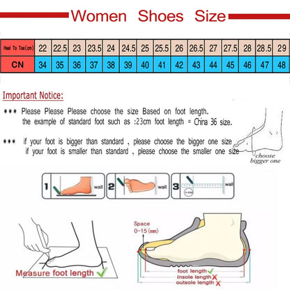 Women's Thick Bottom Slip On Sneakers