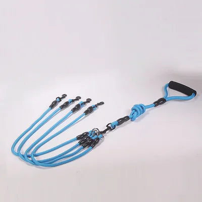 Adjustable Dual Dog Leash - Walk 2, 3, or 4 Dogs