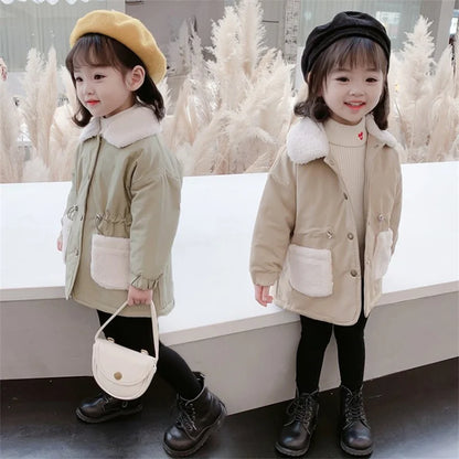 Girls Baby's Coat Jacket Outwear