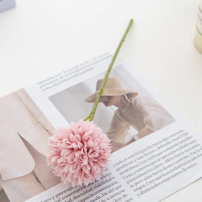 Hochzeitsblumen aus Chrysanthemen aus Seide – Heimdekoration