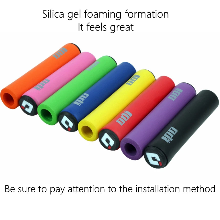 Anti-Slip MTB Handlebar Grips with Silica Gel Foam