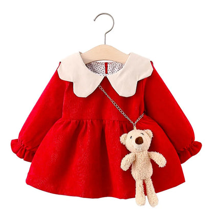 Robe à manches longues Melario pour bébé fille