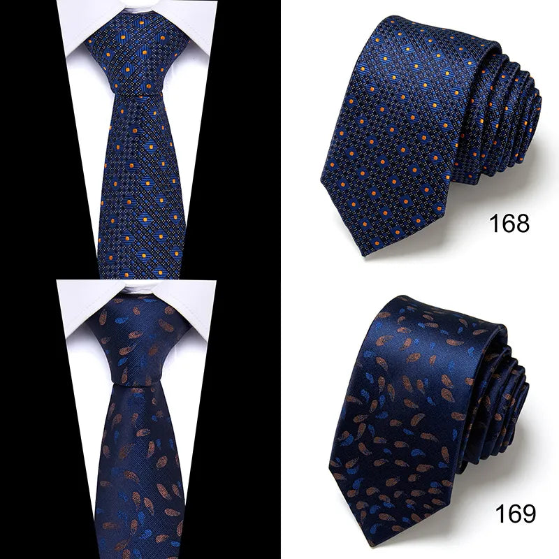 Dark Blue 8cm Fashion Tie Wedding Luxury Gift