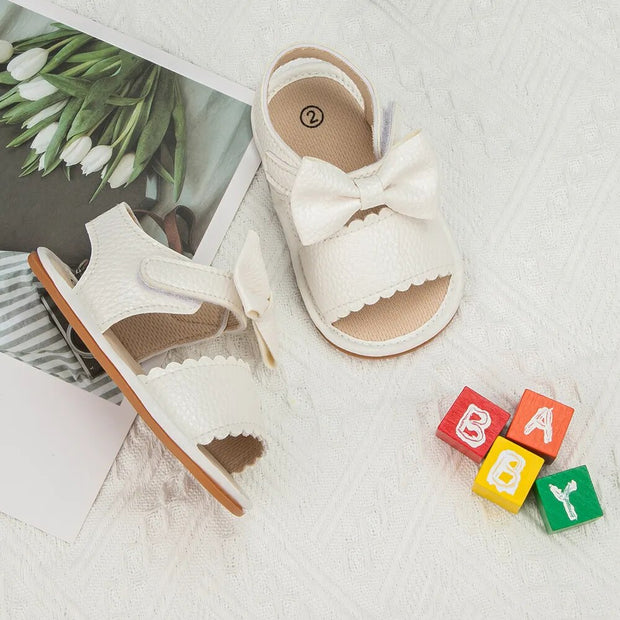 Summer Baby Girl Sandals with Bowknot