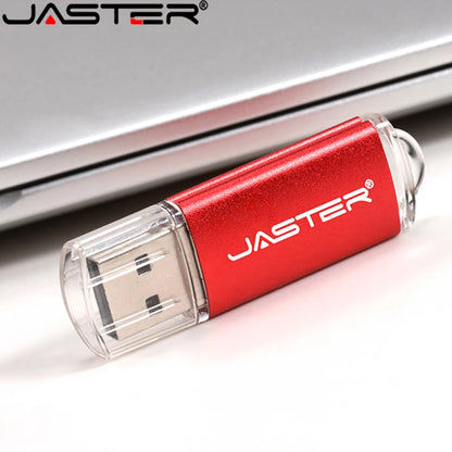 Modischer USB 2.0-Speicherstick mit Schlüsselanhänger – 4 GB bis 128 GB