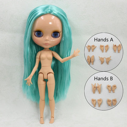 1/6 BJD Tan Skin Jointed Doll 30cm