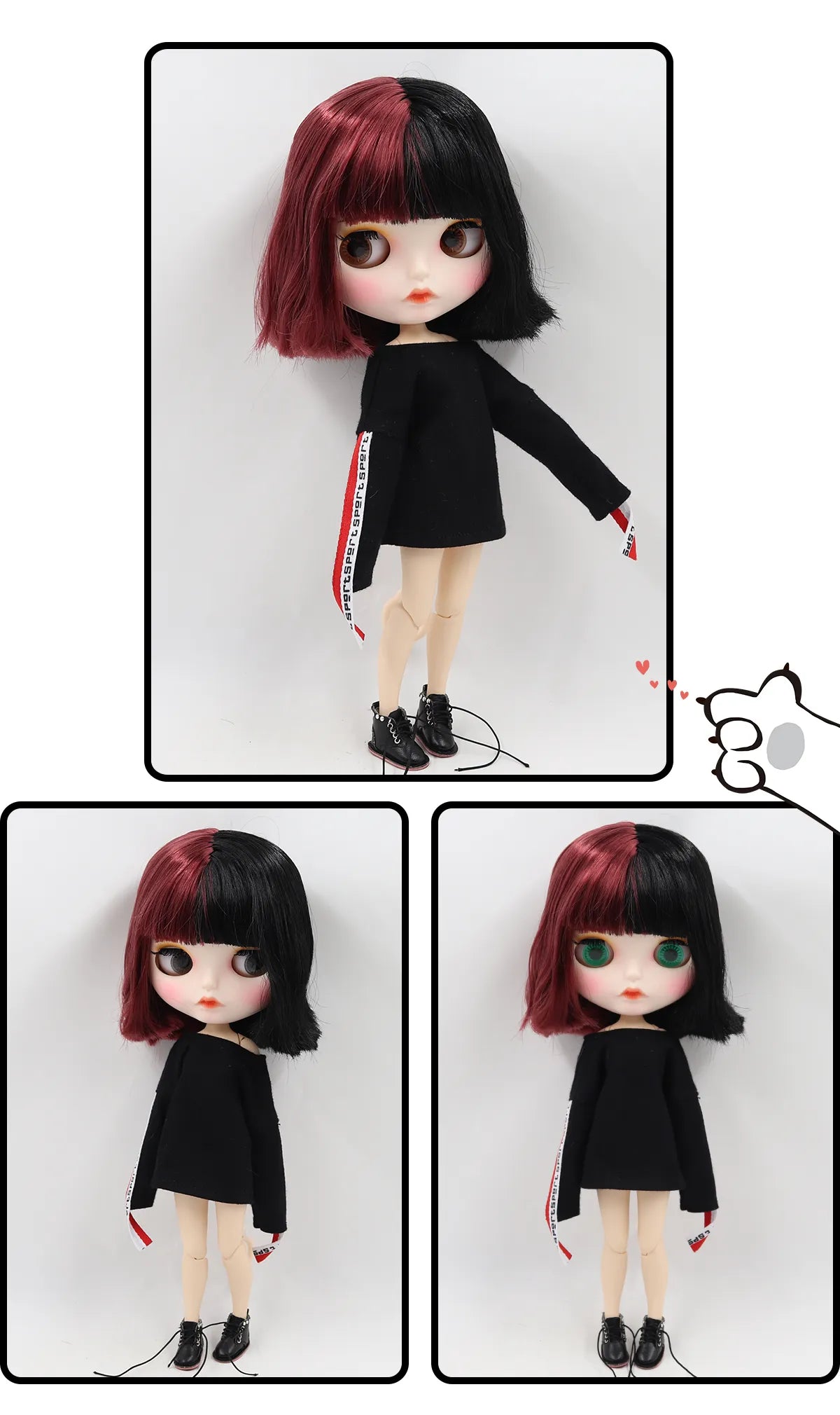 1/6 BJD Doll 30cm Jointed Body