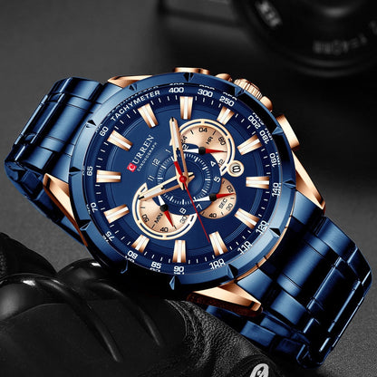 Luxury Chronograph Quartz Men's Watch