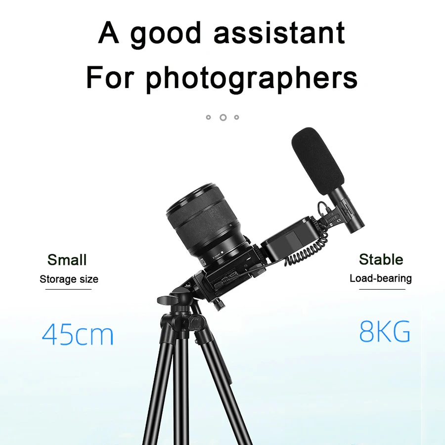 Phone DSLR Camera Vlog Tripod Kit