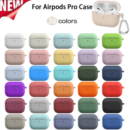 Étui en silicone pour AirPods - Étui pour écouteurs Bluetooth sans fil Pro