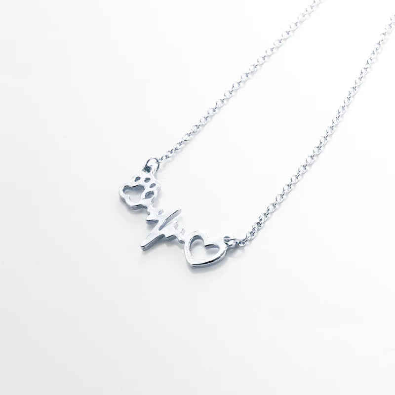 Heart Star Pendant Necklace