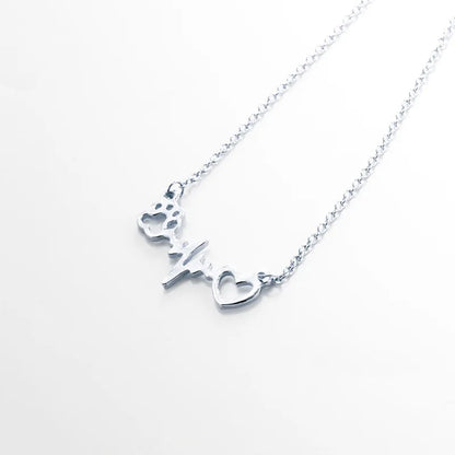 Heart Star Pendant Necklace