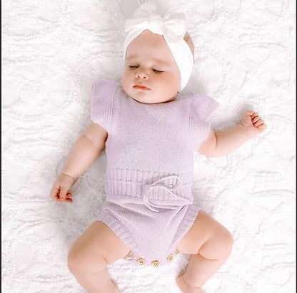 Summer Newborn Baby Girls Rompers Jumpsuits