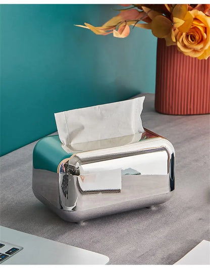 Golden Kitchen Tissue Box Holder