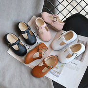 Leather Kids Shoes for Spring and Autumn