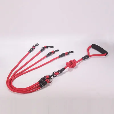 Adjustable Dual Dog Leash - Walk 2, 3, or 4 Dogs