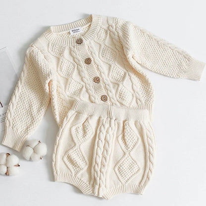 Baby Girls Cardigan Knitted Sweater