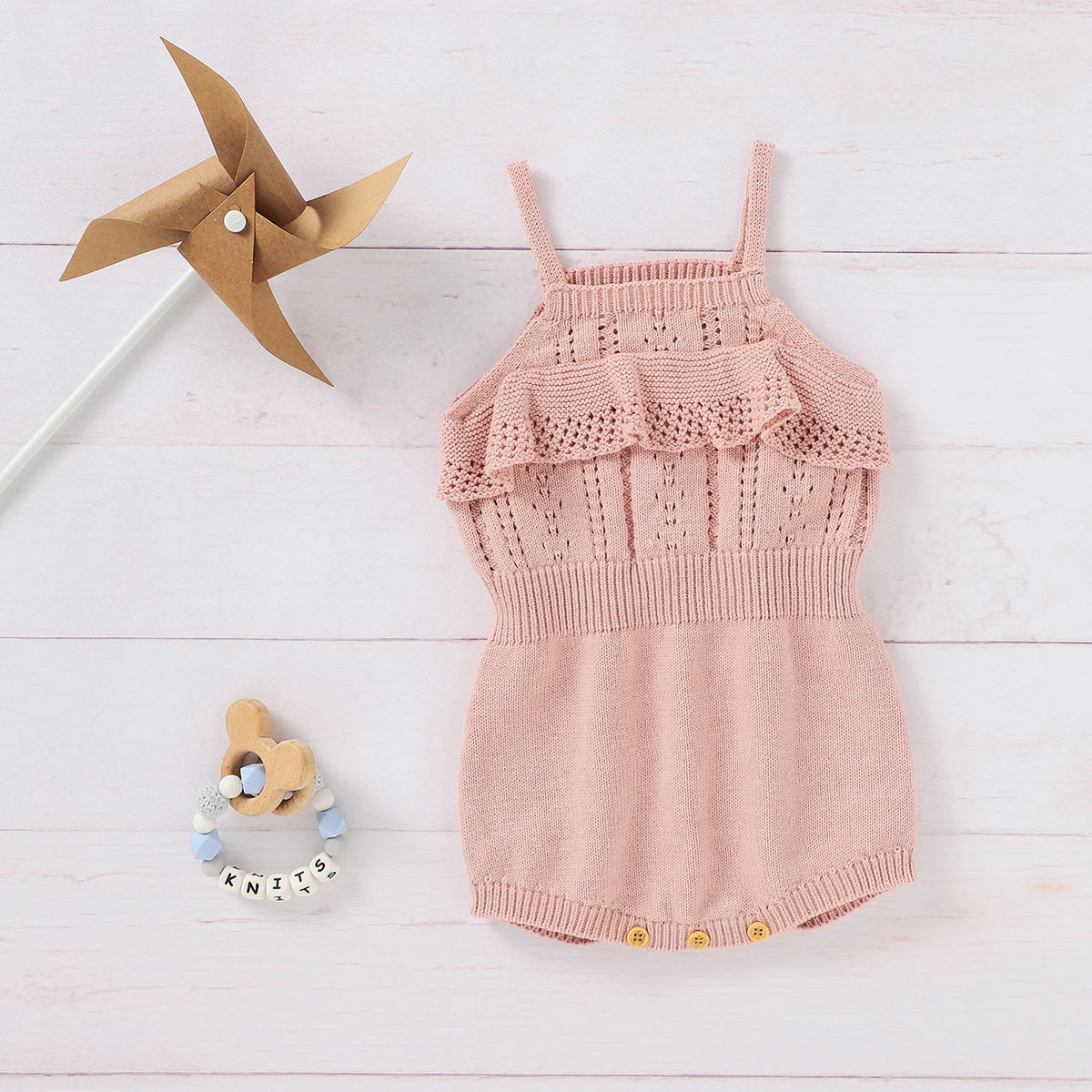 Summer Newborn Baby Girls Rompers Jumpsuits