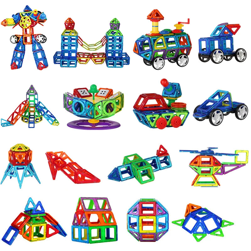 Magnetic Building Blocks Big Size and Mini Size