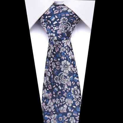 Dark Blue 8cm Fashion Tie Wedding Luxury Gift