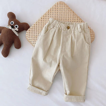 Solid Kids Pants for Boys and Girls  