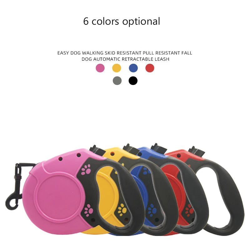 Durable Retractable Leash for Big Dogs