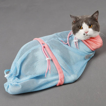 Cat Grooming & Bathing Restraint Bag