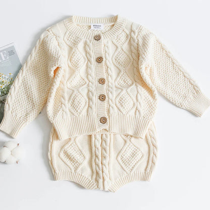 Baby Girls Cardigan Knitted Sweater