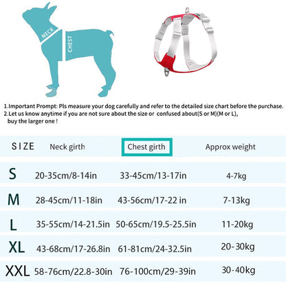 Reflective No-Pull Dog Harness - Training & Safety