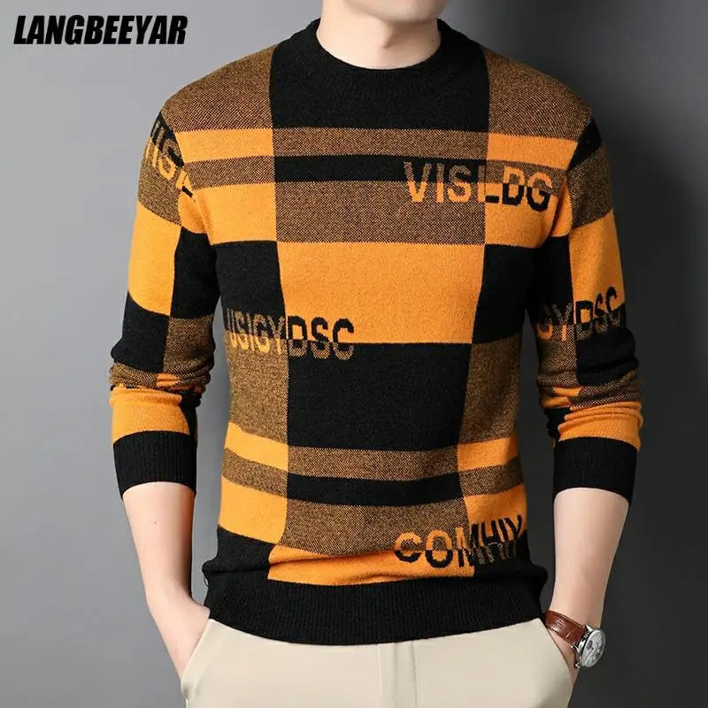 Luxury Street Wear Knit Sweater