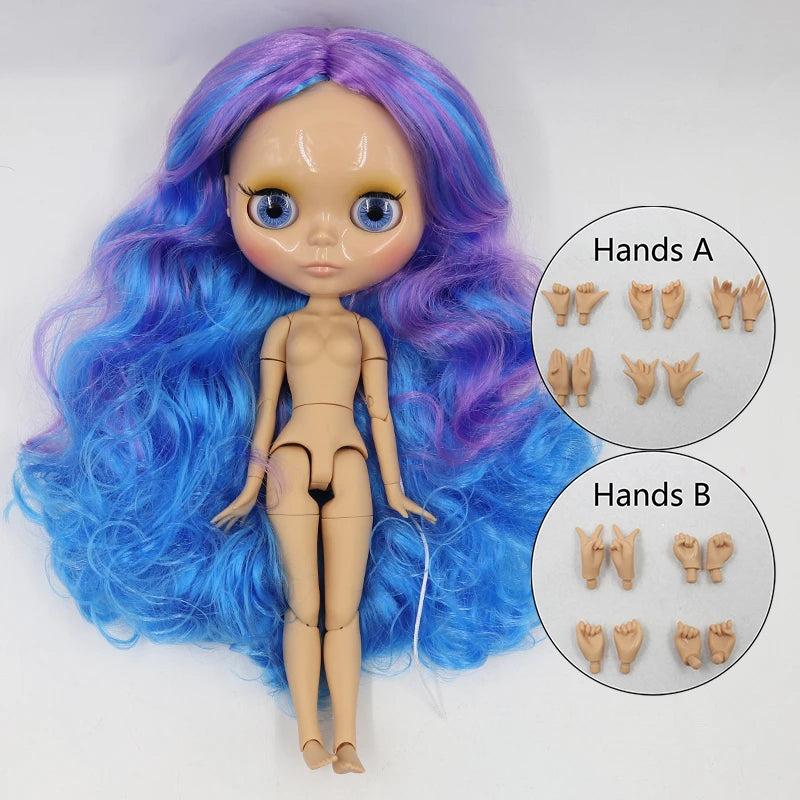 1/6 BJD Tan Skin Jointed Doll 30cm