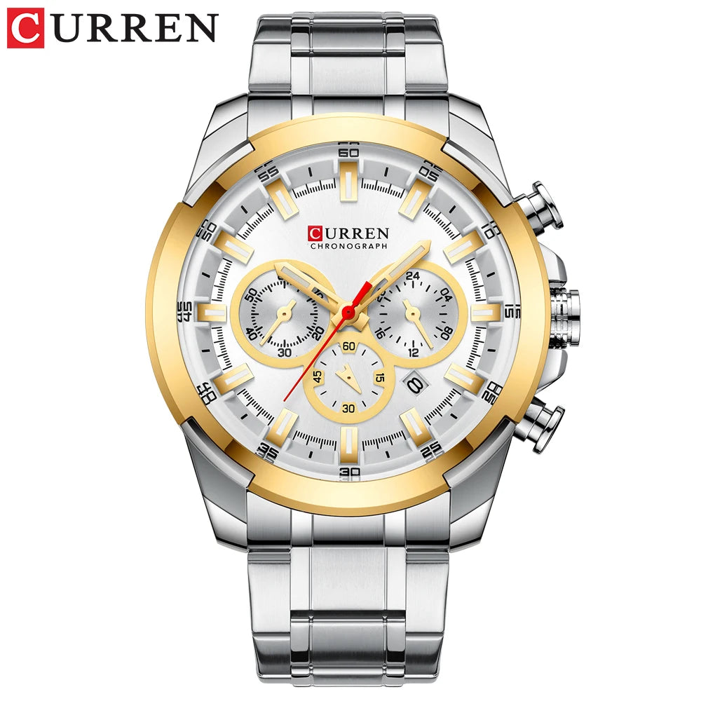 Luxury CURREN Quartz Men's Watch