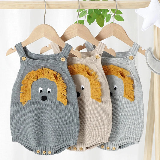 Newborn Baby Clothes 0-18m Solid Sleeveless