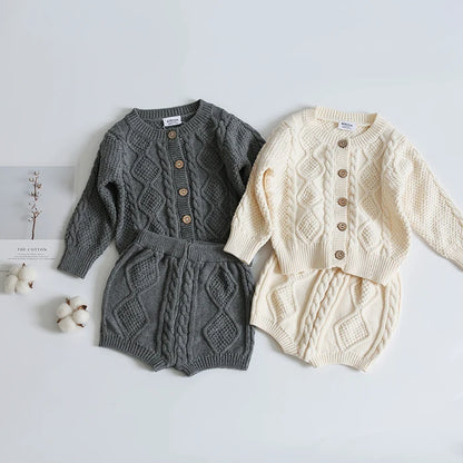 Baby Girls Cardigan Knitted Sweater