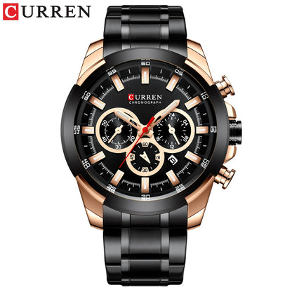 Luxury CURREN Quartz Men's Watch