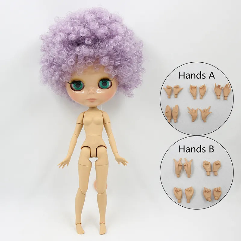 1/6 BJD Tan Skin Jointed Doll 30cm