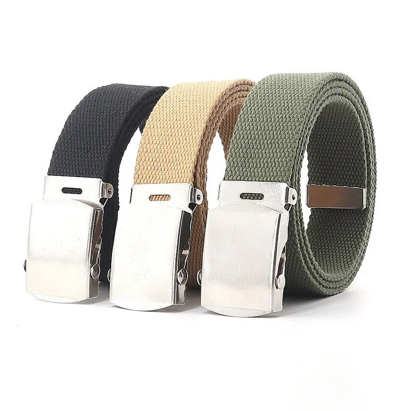 Concise Metal Buckle Belt