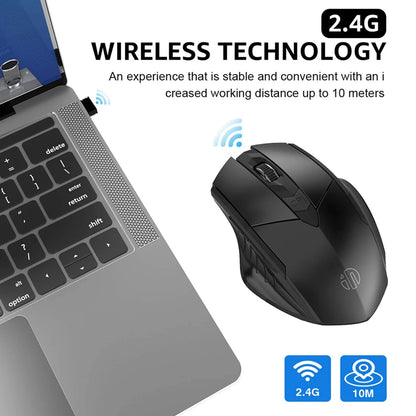 Rechargeable Bluetooth-compatible 2.4G INPHIC PM6 Mouse